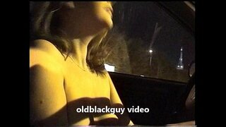 Oldblackguy alır debbie yanıp sönen çıplak içinde kamu